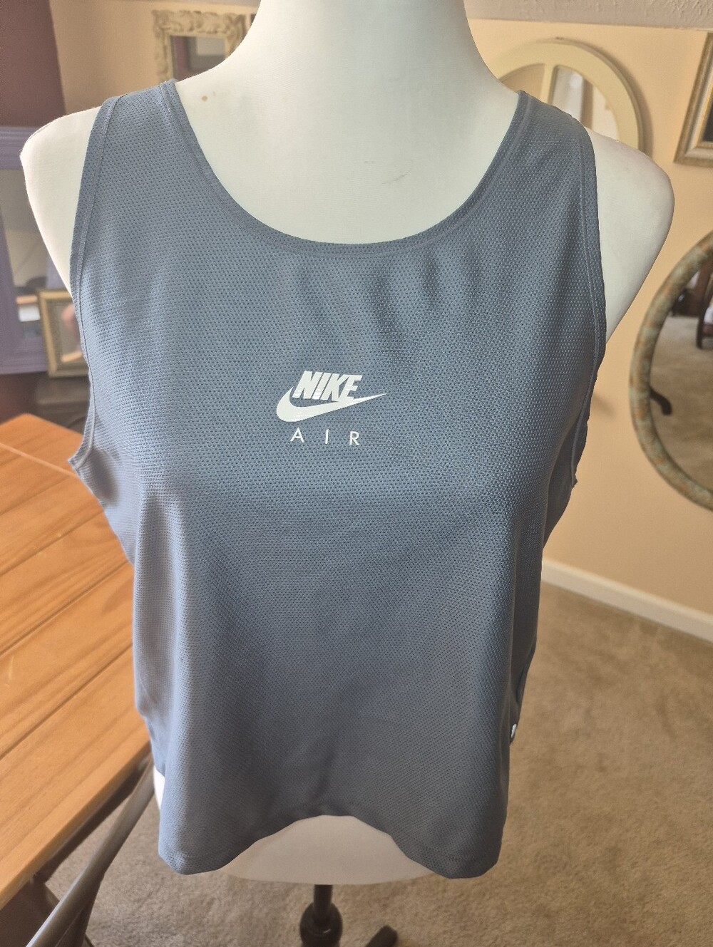 Nike Air Dri-Fit Crop Top - Size Large - Picture 2 of 8